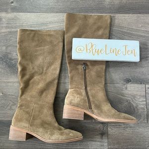 Vince Camuto Beaanna Suede Boots like new